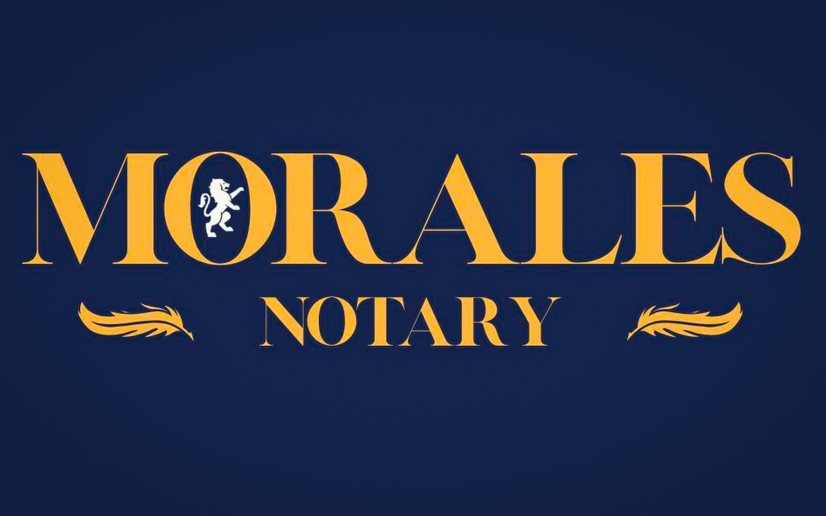 Morales Notary logo